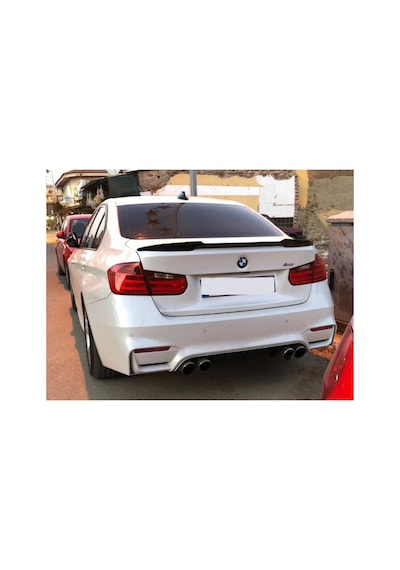 Bmw F30 Spoiler Bagaj Üstü F80 M4 Yarasa Tip Parlak Siyah