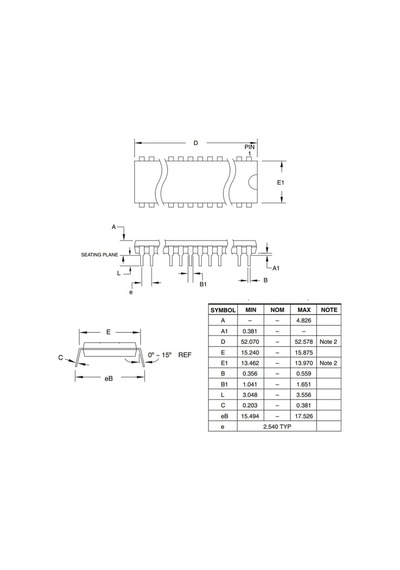 Atmega8535-16Pu 8Bit 16Mhz Mikrodenetleyici Dip-40