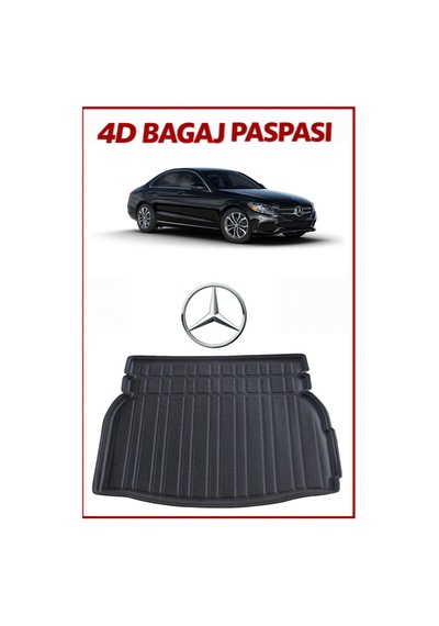 Mercedes W205 2014 Model 4d Rampalı Bagaj Havuzu