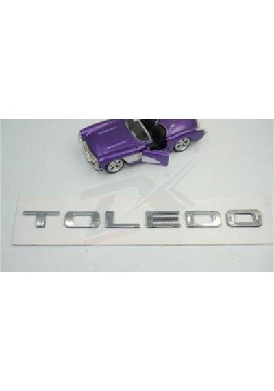 Seat Toledo Bagaj Krom Yazı Logo Amblem