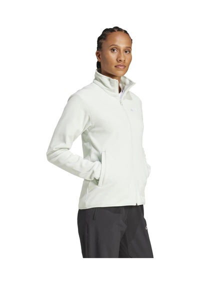 Adidas Multi Essentials Kadın Beyaz Dik Yaka Polar Beyaz