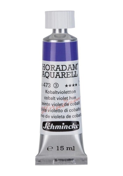Schmincke : Horadam Aquarell Artist Sulu Boya : 15 Ml Tüp : Seri 3 373 Cobalt Violet Hue
