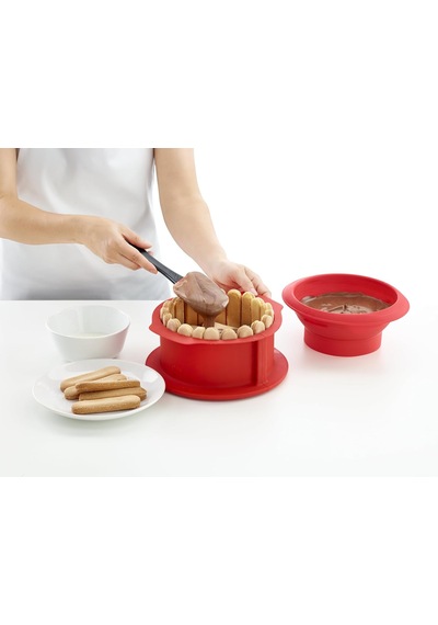 Lékué Pasta Kalıbı, Kırmızı, 18 Cm Diğer