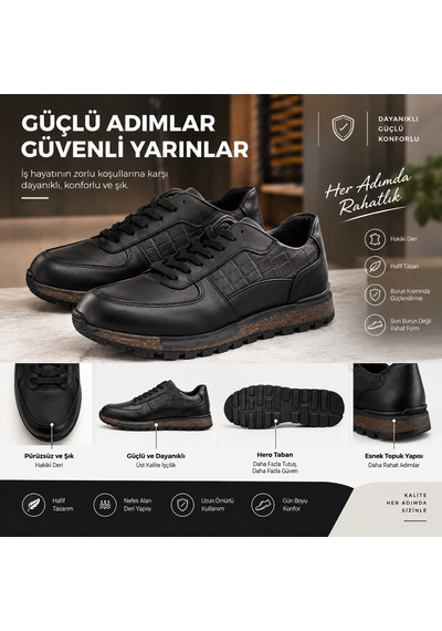 Growish Gd0142 Hakiki Deri Balık Sırtı Desen Yılan Kabartmalı Desen Spor Klasik Termo Taban Prestij Seri Sneaker Günlük Ayakkabı Siyah Growish Gd0142 Hakiki Deri Balık Sırtı Desen Yılan Kabartmalı Desen Spor Klasik Termo Taban Prestij Seri Sneaker Günlük Ayakkabı Siyah