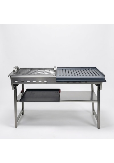 Tavuk-et-köfte-balık-mangalı 35x90 Cm Çok Foksiyonlu Katlanır 80 Cm Profil Ayak Galvaniz