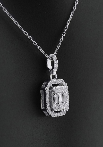 Pırlanta Baget Kolye /0.27ct