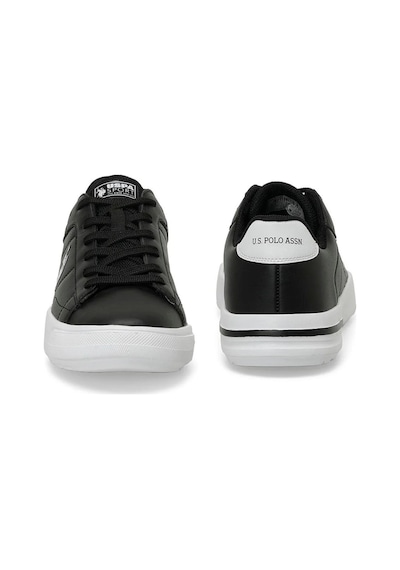 U.s. Polo Assn. Mango 4fx Erkek Siyah-beyaz Sneaker Ayakkabı-siyah Siyah