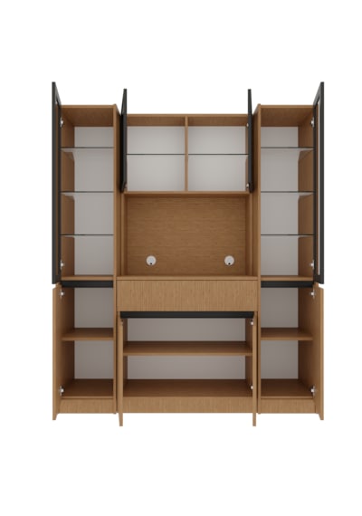 Bambu Maxi Komple Mdf Led Aydınlatmalı Kahve Köşesi Bambu Maxi Komple Mdf Led Aydınlatmalı Kahve Köşesi