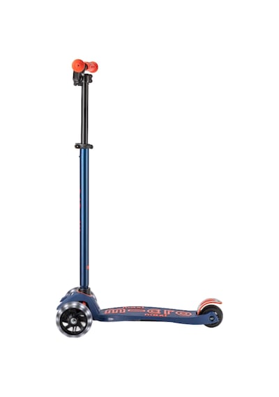 Micro Maxi Deluxe Pro Led 3 Tekerli Işıklı Çocuk Scooter Navy Red Renkli