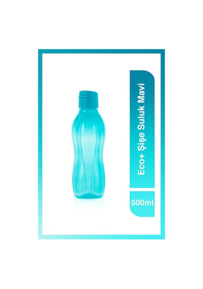 Tupperware Eco+ Şişe Suluk Kolay Kapak Mavi 500 ML