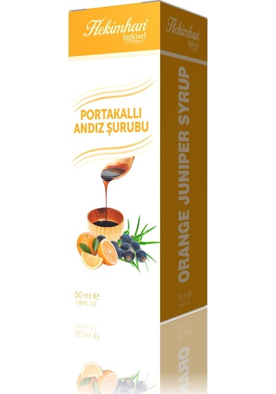 Hekimhan Bitkisel Portakallı Andız Şurubu 50 ML