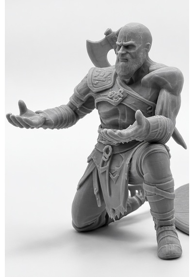 God Of War Kratos Masaüstü Organizer Kalem, Gözlük Ve Maket Bıçağı Standı Çok Renkli