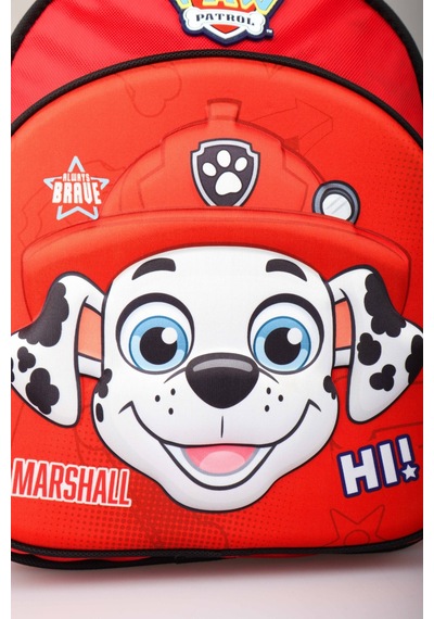 X Dekomus Lisanslı Paw Patrol Marshall 35 Cm Küçük Boy Anaokul Çantası,kalem Çantası,beslenme Kabı,matara Seti Açık Gri