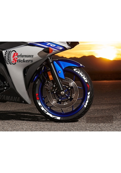 GOOD YEAR EAGLE Motorsiklet Lastik Yazısı Sticker 4 Adet s
