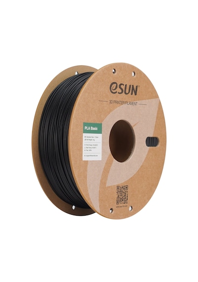 Esun Pla Basic Siyah Filament 1,75mm 1kg - Bisiparisver