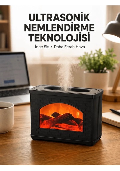 Lb Usb Güçlü Ultrasonik Hava Nemlendirici Sessiz Çalışan 270 Ml Difüzör