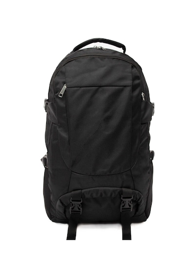 Kaff Siyah Unisex Suya Dayanıklı Ortopedik Çok Gözlü Kamp Trekking Yürüyüş Dağcı Sırt Çantası