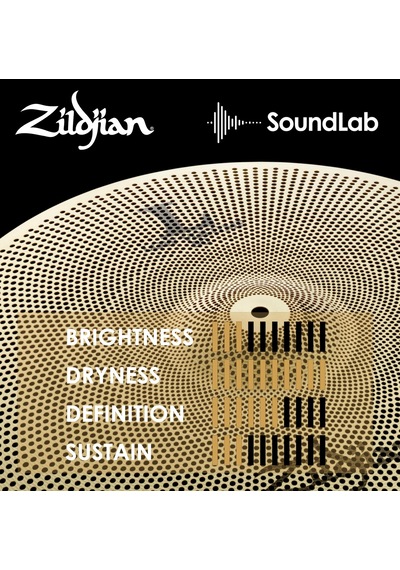 Zildjian Lv8020r-s L80 Serisi - Düşük Hacimli 50,8 Cm Sürüş Simgesi Açık Gri