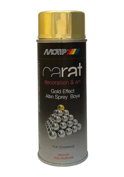 Motip Carat Gold Efekt Altın Sprey Boya 400 ML.