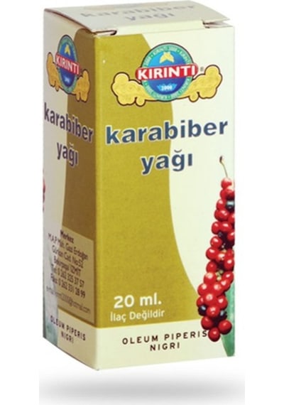 Kırıntı Karabiber Yağı 20 ML