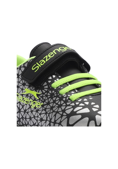 Slazenger CRYSTAL Çocuk Halı Saha Siyah / Yeşil Futbol Ayakkabısı