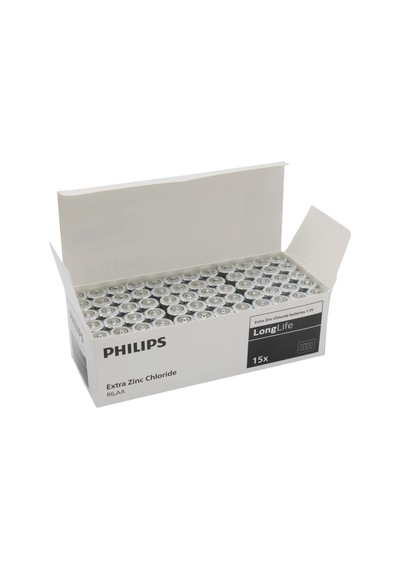 Philips Uyumlu  Extra Zinc-carbon Kalın Saat Kalem Pili Aa 60'lı Paket -206785