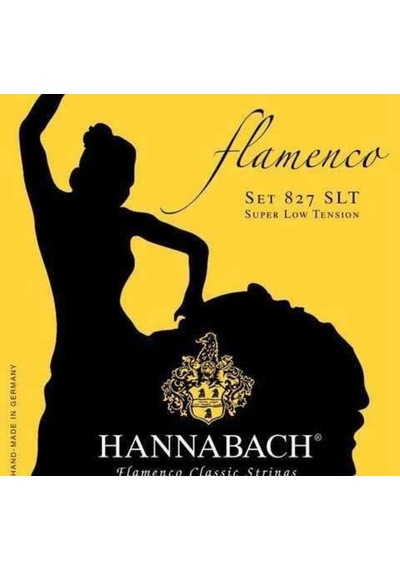 Hannabach 8278slt Flamenko Gitar Teli Alt 3'lü Set Super Low Çok Yumuşak Baslar