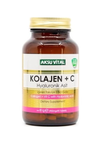 Vital Kolajen + C Vitamini & Hyaluronik Asit 60 Tablet