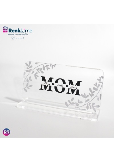 Pleksi Masa Üstü Mom 3 Siyah