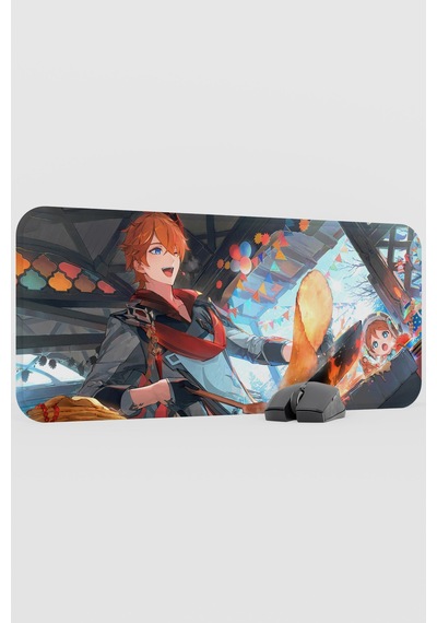 Childe Genshin Impact Anime Gacha V2 - 70x30 Xl Gaming Mouse Pad Fare Altlığı