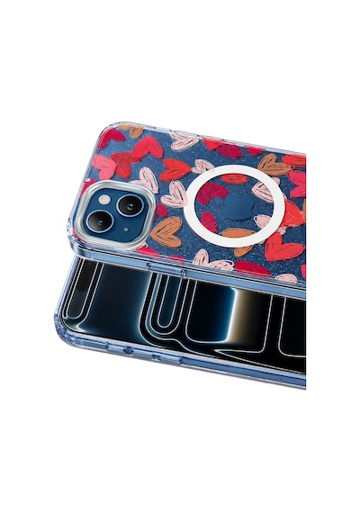 Onegif Apple iPhone Uyumlu 14 Desina Magsafe Kapak - Desen 6 Kod: 7300