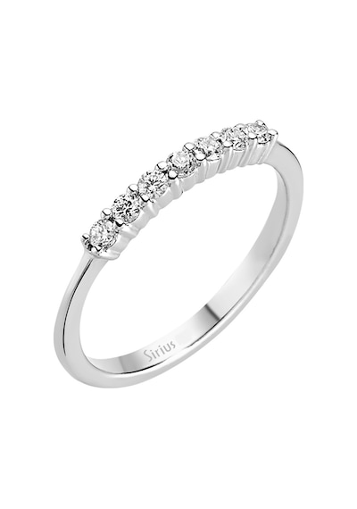 Sirius F Renk 0,14 Karat Pırlanta 7 Taş Yüzük 0807R0056