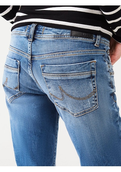 Ltb Valerıe Boru Paça Jean Pantolon 01009514515776 55267 Orta Mavı