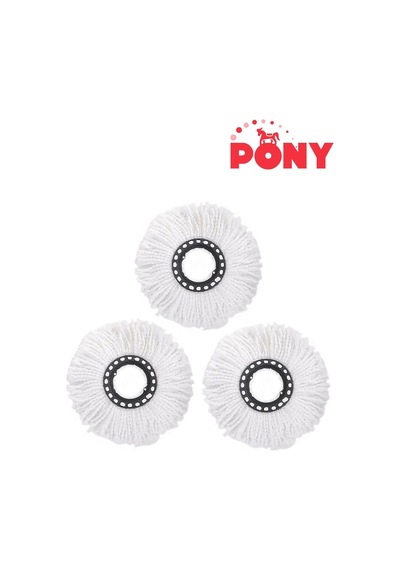 Pony Oto Temizlik Setlerine Uyumlu Mop 3'lü
