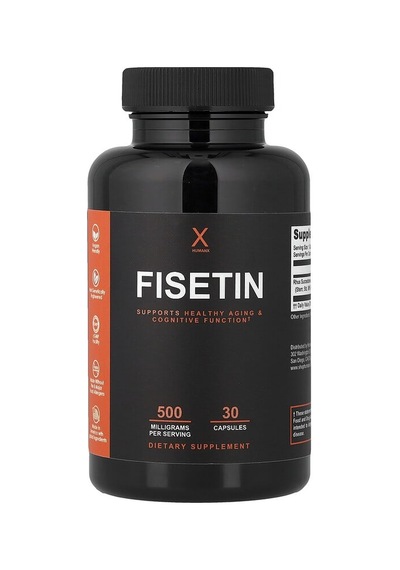 Humanx, Fisetin, 500 Mg, 30 Capsules Humanx Nutrıtıon