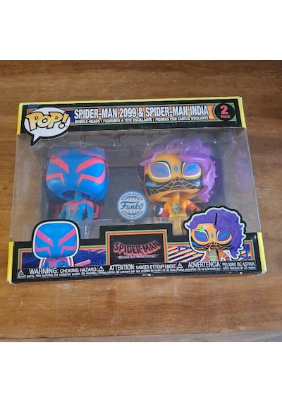 Funko Pop Spider-man 2099 Ve Spider-man India