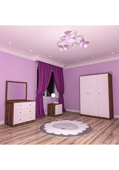 Troy Genç Odası Takımı Mdf Sis Gri Troy Genç Odası Takımı Mdf Sis Gri