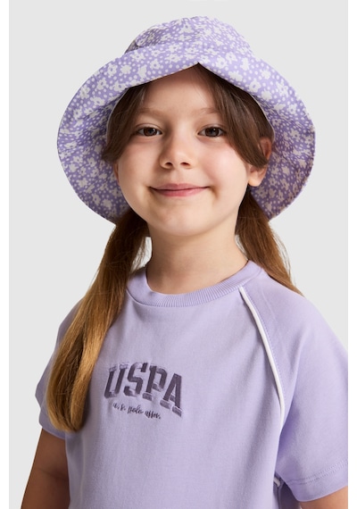 U.S. Polo Assn. Kız Çocuk Lila Pijama Takım 50326607-vr034