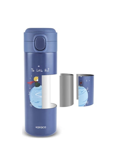 Karaca Little Çelik Sızdırmaz Termos Mavi 420 Ml Mavi