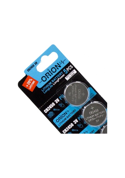 Orion Cr2450 3v Lityum Pil 5'li Paket