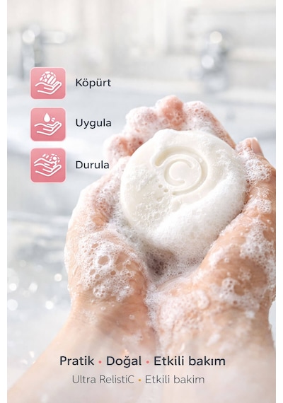 Eşek Sütlü El Yapımı Doğal Oval Sabun - 100 Gr Eşek Sütü