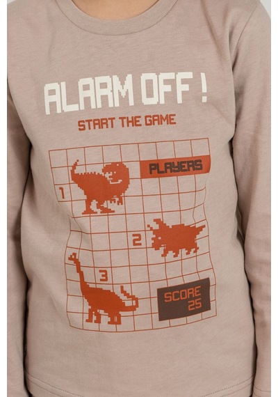 Rolypoly Erkek Çocuk Start The Game Sarı Uzun Kol Pijama Takım Rp3860-c-v2 Rp3860-c-v2