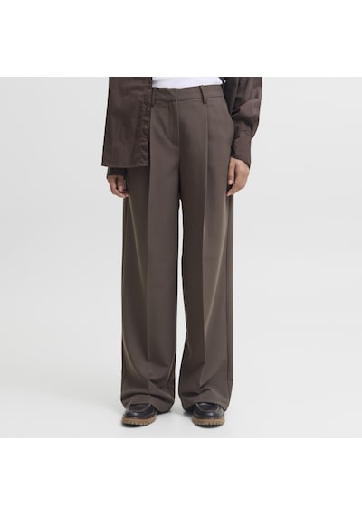 Jack & Jones Kadin Yüksek Bel Dokuma Pantolon - Ellis - 12248958 Bracken