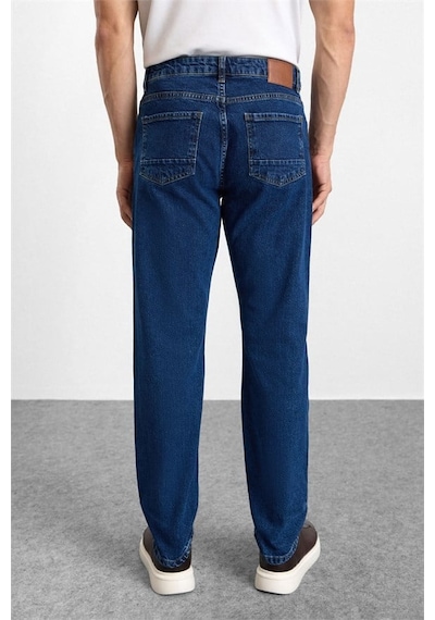 Süvari Lacivert Regular Normal Bel Denim Pantolon Sdn2016600020-m09