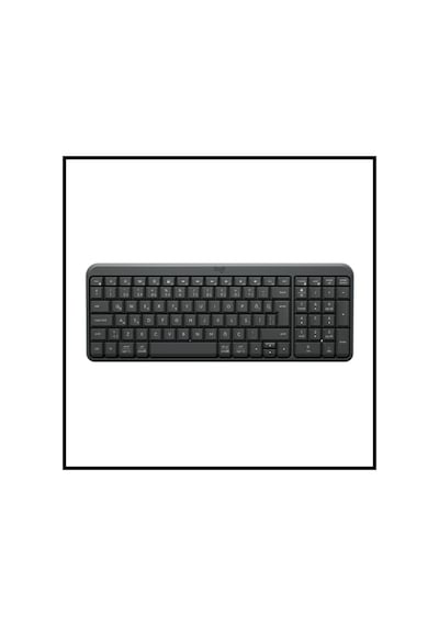Logıtech K250, Siyah, 920-013460, Bluetooth, Türkçe Q, Multimedya, Kompakt Klavye