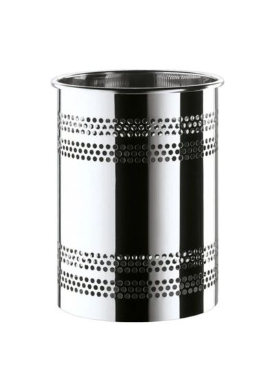 Çöp Kovası, Açık, Delikli, 9lt Krom