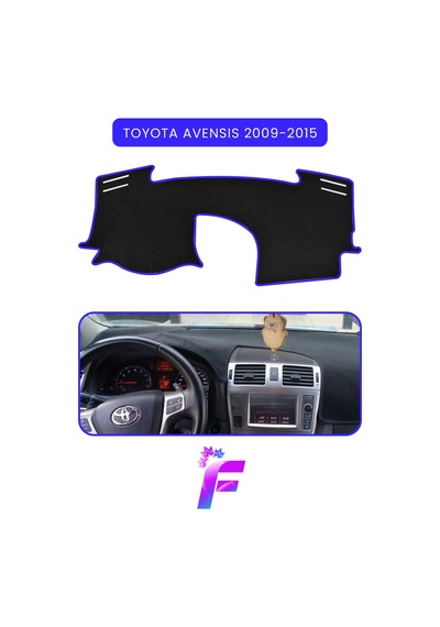 Toyota Avensis 2009-2015 Araca Özel Torpido Örtüsü Ön Göğüs Kılıfı Tam Koruma B17 Torpido Halısı