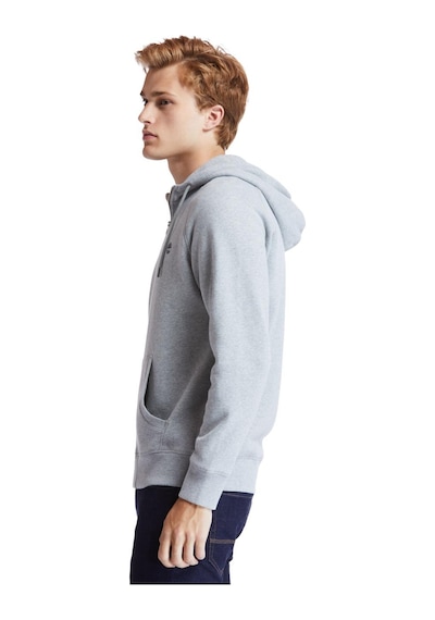 Timberland Tımberland Gri LS Exeter River Basic Brushed Back Full Sweat TB0A Gri