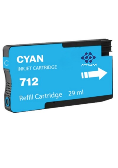 Atomplotter Hp 712 Cyan Kartuş 29ml