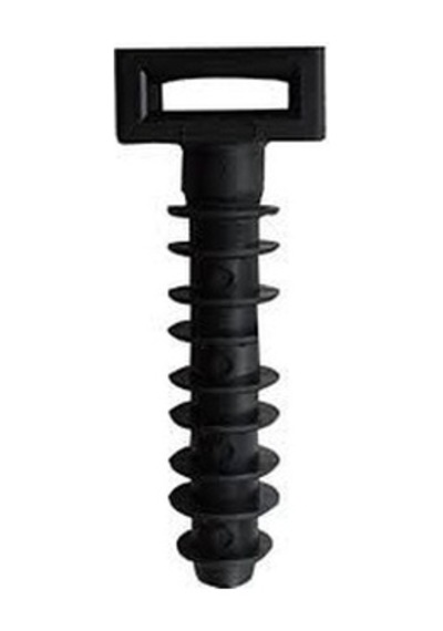 100 Adet Çetsan Kablo Bağı Dübeli Siyah 8 Mm. Lok Kroşe Db.0155
